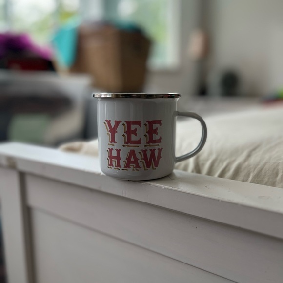 NEW Yee Haw Cowgirl Stampede Camp Mug 10 oz - Picture 5 of 7